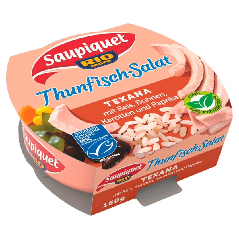Saupiquet Thunfisch-Salat Texana MSC 160g